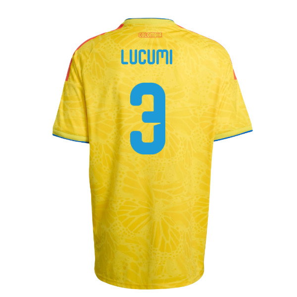 2026-2027 Colombia Home Shirt (Lucumi 3)-SoccerKits Hub | Buy Soccer Jerseys Online